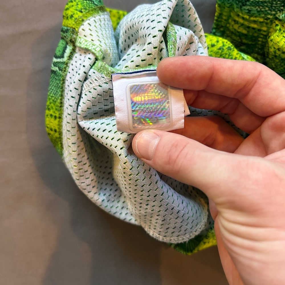 Authentic Eric Emanuel Ee Basic Shorts “Neon Snak… - image 8